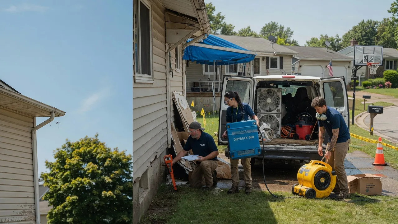 Ceiling Leak Cleanup in Upper Arlington, OH near me